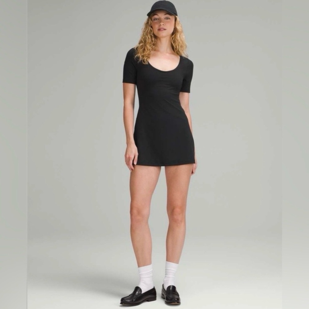 lululemon athletica Black Mini Dress